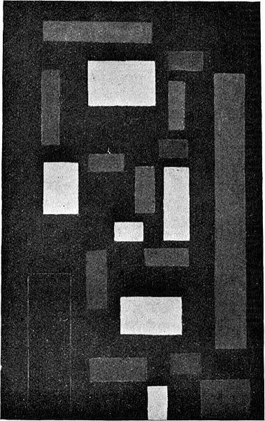 Composition VI (on black fond)., Theo van Doesburg